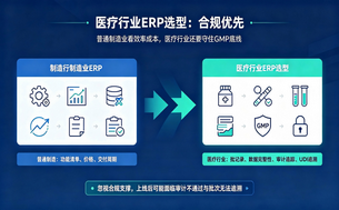医疗行业ERP选型,GMP合规是底线